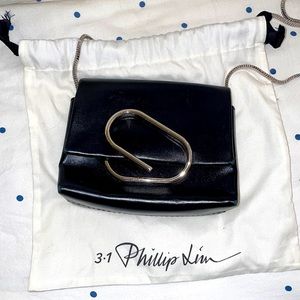3.1 Phillip Lim black small leather bag